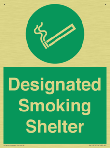Designated Smoking Shelter